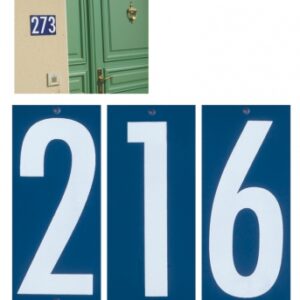 CHIFFRE POUR PLAQUE DE RUE N° 5 " ABS " TRAITÉ ANTI-UV BLANC FOND BLEU. Découvrez Quincaillerie Sénégalaise, votre boutique en ligne spécialisée dans le bâtiment, la plomberie, et l'équipement industriel. Profitez de notre expertise pour réussir vos projets. Nos produits sont conçus pour durer.