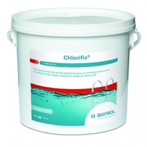 CHLORE CHOC CHLORIFIX - MICROBILLES - SEAU 5 KG. Pour une quincaillerie de qualité au Sénégal, choisissez Quincaillerie Sénégalaise. Nos produits sont sélectionnés pour répondre à vos exigences. Commandez facilement en ligne et recevez vos articles rapidement.