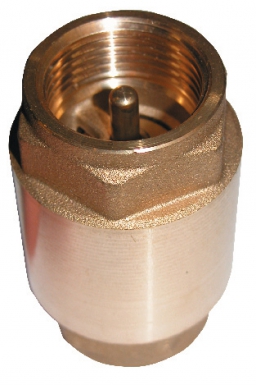 CLAPET DE RETENUE "EUROPA" MÉCA. ENTIÈR.LAITON RESSORT ACIER INOX -  FILETAGE F 33X42. Quincaillerie Sénégalaise, c'est votre partenaire pour des équipements de qualité en plomberie, bâtiment et industrie. Profitez de nos prix compétitifs et d'un service client dédié.