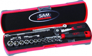 COFFRET 1/4" DE 19 OUTILS EN MM SAM. Avec Quincaillerie Sénégalaise, vos projets prennent vie grâce à des équipements robustes et fiables. Découvrez notre gamme pour les professionnels et les bricoleurs. Livraison rapide et service client au top.