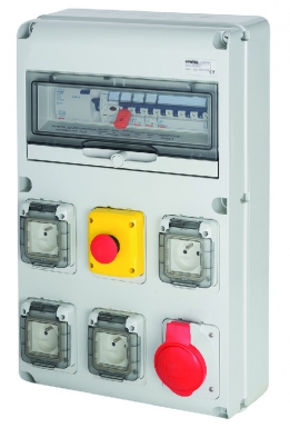 COFFRET D' ALIMENTATION PROVISOIRE TRI+NEUTRE - Q-DIN 14 - 4P 40A - 26 KVA - 4 PC 2P+T 230V 16A + 1 PC 3P+N+T 400V 32A IEC - DIFF. GÉNÉRAL 30MA - COUP DE POING D'ARRÊT D'URGENCE - IP44. Pour vos projets de construction et de bricolage, Quincaillerie Sénégalaise est là pour vous. Nous proposons des solutions adaptées à vos besoins avec un excellent rapport qualité-prix. Commandez et recevez vos articles rapidement.