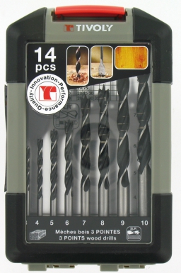 COFFRET DE 14 MÈCHES BOIS SLR RECTO - 3 POINTES. Pour vos projets de construction et de bricolage, Quincaillerie Sénégalaise est là pour vous. Nous proposons des solutions adaptées à vos besoins avec un excellent rapport qualité-prix. Commandez et recevez vos articles rapidement.