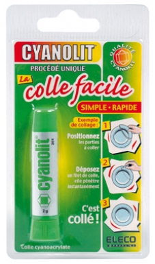 COLLE CYANOLIT VERTE - MATÉRIAUX DURS - PRISE ULTRA RAPIDE 2 À 5 SEC. - 2 G. Quincaillerie Sénégalaise met à votre disposition des solutions robustes pour vos besoins en bâtiment, plomberie et industrie. Achetez en ligne et recevez vos produits rapidement.