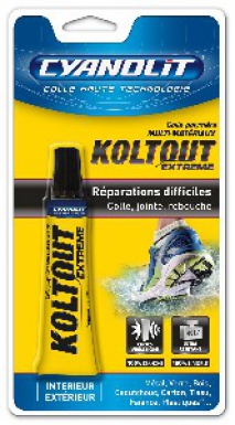 COLLE KOLTOUT - MULTI-MATÉRIAUX - 20 ML. Quincaillerie Sénégalaise est la solution idéale pour tous vos besoins en matériel de plomberie et quincaillerie. Des produits fiables et un service client dédié. Faites confiance au leader du marché au Sénégal.
