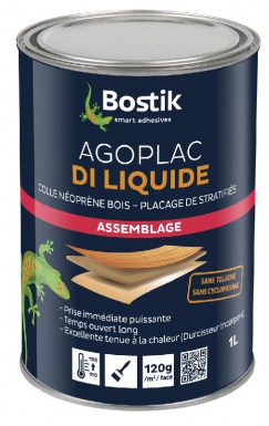 COLLE NÉOPRÈNE BOIS AGOPLAC DI LIQUIDE - BIDON 1 L. Pour des solutions adaptées à vos projets, choisissez Quincaillerie Sénégalaise. Nous proposons des produits de qualité pour la plomberie, la quincaillerie, et les travaux industriels. Notre service rapide vous facilite la vie.