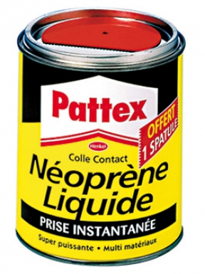 COLLE NÉOPRÈNE LIQUIDE PATTEX - POUR GRANDES SURFACES - POT 650 G. Pour des travaux réussis, optez pour Quincaillerie Sénégalaise. Une boutique en ligne fiable pour vos équipements de plomberie et bâtiment. Livraison rapide et produits de qualité.