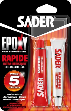 COLLE PRISE RAPIDE MULTI-USAGE - 2 TUBES - 2X15 ML. Quincaillerie Sénégalaise, c'est votre partenaire pour des équipements de qualité en plomberie, bâtiment et industrie. Profitez de nos prix compétitifs et d'un service client dédié.