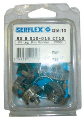 COLLIERS DE SERRAGE À BANDE PLEINE - LARG. 5 MM - SER. EN MM 7-14 - BLISTER 10 PIÈCES. Chez Quincaillerie Sénégalaise, nous mettons à votre disposition un large choix de produits de quincaillerie et plomberie. Qualité et fiabilité sont notre promesse. Passez commande en ligne en toute simplicité.