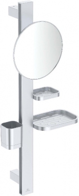 COLONNE ALU+ BEAUTY BAR S700 AVEC ÉTAGÈRES ET MIROIR 200 MM - ARGENT BRILLANT. Faites de Quincaillerie Sénégalaise votre partenaire pour tous vos projets de construction. Notre gamme variée de produits garantit une satisfaction totale. Commandez aujourd'hui et réalisez vos projets sans tracas.
