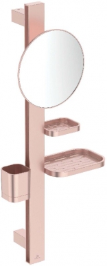 COLONNE ALU+ BEAUTY BAR S700 AVEC ÉTAGÈRES ET MIROIR 200 MM - ROSE BROSSÉ. Avec Quincaillerie Sénégalaise, trouvez tout ce qu'il vous faut pour vos travaux de plomberie et bâtiment. Profitez de notre service rapide et fiable pour un achat en toute sérénité.