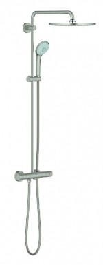 COLONNE DE DOUCHE AVEC MITIGEUR THERMOSTATIQUE EUPHORIA SYSTEM 310 SUPERSTEEL GROHE. Optez pour Quincaillerie Sénégalaise pour tous vos besoins en matériaux de construction et quincaillerie. Notre boutique en ligne vous offre une expérience d'achat pratique et sécurisée. Faites le choix de la qualité.