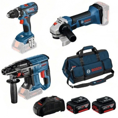 COMBO-KIT 3 OUTILS 18V: GSR 18V-55 + GWS 18V-7 + GBH 18V-22 (2X4,0AH (PC); GAL 18V-40; SAC). Découvrez Quincaillerie Sénégalaise, votre boutique de confiance pour la quincaillerie, la plomberie et les fournitures industrielles. Nous garantissons des produits durables et un service professionnel.