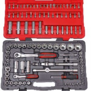 COMPOSITION DE 111 OUTILS 1/4" ET 1/2" - CLIQUETS - RALLONGES - POIGNÉES - DOUILLES - CHROMÉ. Besoin de matériel de quincaillerie ou de plomberie ? Quincaillerie Sénégalaise propose des produits adaptés à vos projets de construction ou de rénovation. Bénéficiez de notre expérience et de nos prix compétitifs.