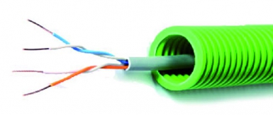 CONDUIT CINTRABLE ANNELÉ VERT Ø 20 AVEC CÂBLE PTT 278 4P 6/10°. Quincaillerie Sénégalaise est votre allié pour vos projets de construction, de rénovation et de bricolage. Nous proposons une large gamme de produits pour répondre à tous vos besoins. Achetez en ligne en toute confiance.