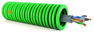 CONDUIT CINTRABLE ANNELÉ VERTE Ø 20 AVEC CÂBLE F/UTP CAT. 6 CLASSE A 4P6 LSZH C2ZA. Besoin d'équipement de plomberie ou d'outillage ? Quincaillerie Sénégalaise vous offre un service rapide et efficace. Découvrez nos produits de qualité adaptés à vos projets.