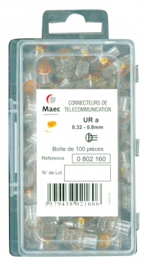 CONNECTEUR UR A ORANGE Ø DU COND. 0,8 À 0,32 MM BTE DE 100 P. À la recherche de solutions pour vos travaux de plomberie ou de construction ? Quincaillerie Sénégalaise vous offre une sélection variée de produits de qualité. Livraison rapide et satisfaction garantie.