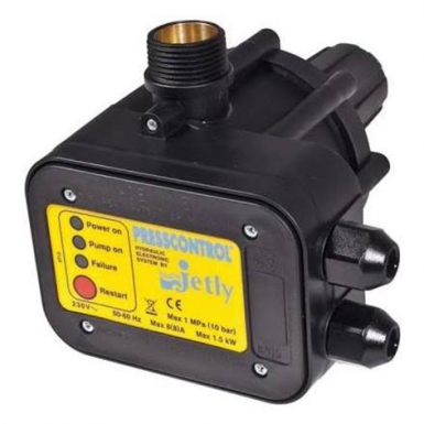 CONTRÔLEUR DE PRESSION PRESSCONTROL CÂBLÉ - DÉBIT MAX 6 M3/H - POMPE 1,5 KW MAX. Quincaillerie Sénégalaise propose des équipements fiables pour tous vos besoins en construction et rénovation. Explorez notre boutique en ligne pour des solutions de qualité. Nous sommes là pour vous accompagner.