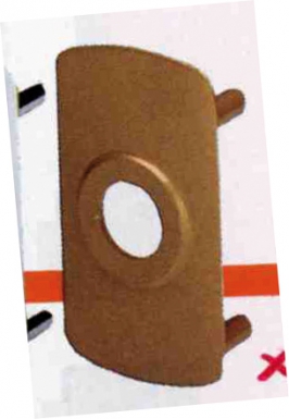 CONTREPLAQUE DE SÉCURITÉ VERNIE POUR VERROU "CYCLOP". Quincaillerie Sénégalaise est votre allié pour vos projets de construction, de rénovation et de bricolage. Nous proposons une large gamme de produits pour répondre à tous vos besoins. Achetez en ligne en toute confiance.