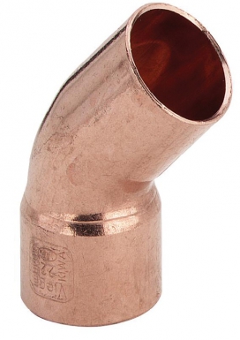 COUDE 45° CUIVRE MÂLE-FEMELLE - Ø 40. Quincaillerie Sénégalaise est votre partenaire de choix pour le bâtiment et la plomberie au Sénégal. Une large gamme de produits à des prix compétitifs. Commandez facilement en ligne.