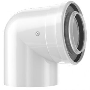 COUDE CONCENTRIQUE Ø 60/100 - 87°. Quincaillerie Sénégalaise met à votre disposition des solutions complètes pour vos travaux de construction et de rénovation. Commandez en ligne et bénéficiez de notre service rapide et professionnel.