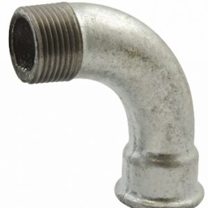 COUDE N°1 - 90° GRAND RAYON MÂLE-FEMELLE, GALVA, FILETAGE 20X27. Quincaillerie Sénégalaise, votre spécialiste en fournitures pour le bâtiment et la plomberie, vous accompagne dans tous vos projets. Commandez en ligne et profitez de notre service rapide et fiable.