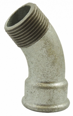 COUDE N°40 - 45° MÂLE-FEMELLE, GALVA, FILETAGE 26X34. Quincaillerie Sénégalaise, c’est l’expertise et le savoir-faire au service de vos projets. Découvrez nos outils et équipements pour la maison ou l’industrie. Commandez dès aujourd’hui et facilitez vos travaux.