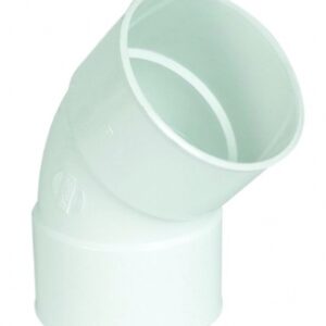 COUDE POUR TUBE DE DESCENTE EAU PLUVIALE FEMELLE/FEMELLE 45° Ø100 BLANC. Quincaillerie Sénégalaise, votre boutique de référence pour des produits de plomberie, bâtiment, et quincaillerie. Achetez facilement en ligne et recevez vos articles à domicile.