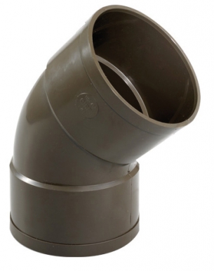 COUDE ÉVACUATION 45° - FEMELLE-FEMELLE - Ø 110 MM - SYSTÈME HTA-E. Pour des travaux réussis, optez pour Quincaillerie Sénégalaise. Une boutique en ligne fiable pour vos équipements de plomberie et bâtiment. Livraison rapide et produits de qualité.