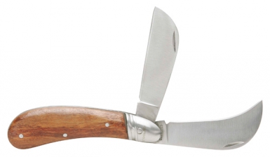 COUTEAU D"ÉLECTRICIEN À LAME DROITE ET SERPETTE - MANCHE BOIS - CRAN DE SÉCURITÉ. Quincaillerie Sénégalaise met à votre disposition des solutions complètes pour vos travaux de construction et de rénovation. Commandez en ligne et bénéficiez de notre service rapide et professionnel.