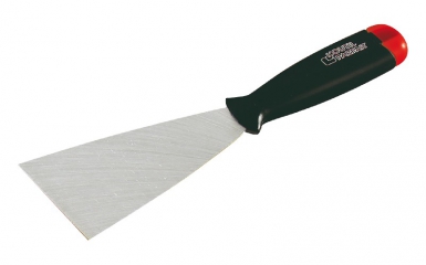 COUTEAU DE PEINTRE MANCHE POLYPROPYLÈNE - LAME ACIER TREMPÉ VERNIE - 6 CM. Quincaillerie Sénégalaise est votre expert en quincaillerie, plomberie et fournitures industrielles. Faites confiance à notre expertise pour vos travaux au Sénégal. Commandez maintenant et bénéficiez de nos offres attractives.