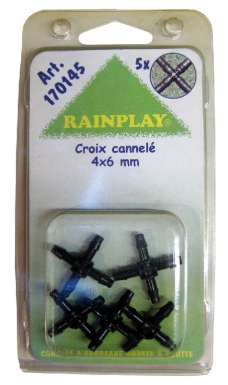 CROIX CANNELÉES 4X6 MM - BLISTER 5 PIÈCES. Quincaillerie Sénégalaise, votre spécialiste en fournitures pour le bâtiment et la plomberie, vous accompagne dans tous vos projets. Commandez en ligne et profitez de notre service rapide et fiable.