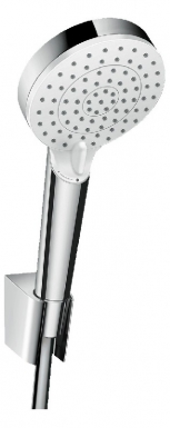CROMETTA ENSEMBLE SUPPORT MURAL ET DOUCHETTE 1JET ECOSMART 9 L/MIN AVEC FLEXIBLE DE DOUCHE 160 CM - FINITION BLANC/CHROMÉ. Pour vos travaux au Sénégal, faites confiance à Quincaillerie Sénégalaise. Nos produits de qualité garantissent la réussite de vos projets. Commandez rapidement en ligne et économisez du temps.