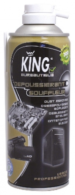 DÉPOUSSIÉRANT SOUFFLEUR KING - FORMULE SÈCHE - TOUTES SURFACES FRAGILES - 173 G (300 ML). Pour des solutions adaptées à vos projets, choisissez Quincaillerie Sénégalaise. Nous proposons des produits de qualité pour la plomberie, la quincaillerie, et les travaux industriels. Notre service rapide vous facilite la vie.