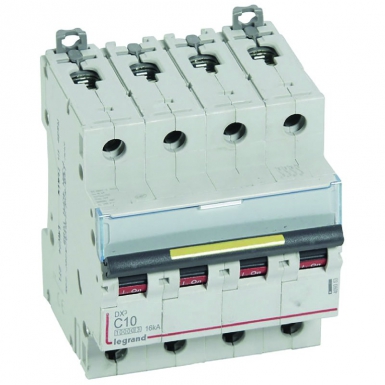 DISJONCTEUR DX³10000 16KA ARRIVÉE HAUTE ET DÉPART BAS À VIS 4P - 400V~ - 10A - COURBE C - 4 MODULES. Quincaillerie Sénégalaise est l'adresse incontournable pour vos achats de quincaillerie et d'outillage au Sénégal. Nous servons aussi bien les particuliers que les professionnels. Découvrez nos offres exclusives en ligne.