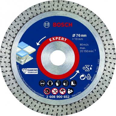 DISQUE DIAMANT EXPERT HARDCERAMIC Ø 76 MM ALÉSAGE 10 MM LARGEUR DE COUPE 1,5 MM. Chez Quincaillerie Sénégalaise, trouvez tout ce qu’il vous faut pour vos travaux de rénovation ou d’aménagement. Nos produits répondent aux besoins des professionnels comme des particuliers. Commandez en toute simplicité.