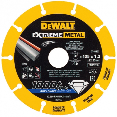 DISQUE DIAMANTÉ EXTREME METAL MAX, Ø 125 MM, ALÉSAGE 22,23 MM. Quincaillerie Sénégalaise est votre expert en quincaillerie, plomberie et fournitures industrielles. Faites confiance à notre expertise pour vos travaux au Sénégal. Commandez maintenant et bénéficiez de nos offres attractives.