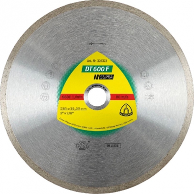 DISQUE DIAMANTÉ À SEC DT600F, Ø 125 MM, ALÉSAGE 22,23 MM. Chez Quincaillerie Sénégalaise, nous offrons des solutions adaptées à vos besoins en plomberie, bâtiment et quincaillerie. Commandez en ligne et gagnez du temps avec notre livraison rapide.