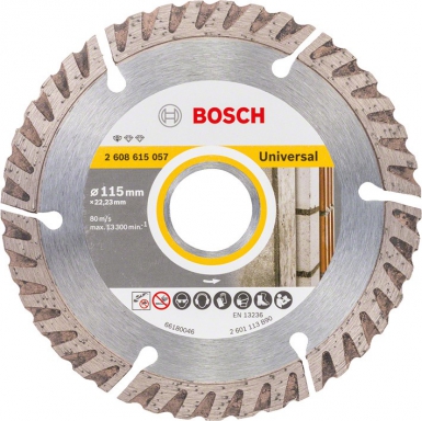 DISQUE DIAMANTÉ "STANDARD FOR UNIVERSAL", Ø 125 MM, ALÉSAGE 22,23 MM. Pour des travaux réussis, optez pour Quincaillerie Sénégalaise. Une boutique en ligne fiable pour vos équipements de plomberie et bâtiment. Livraison rapide et produits de qualité.