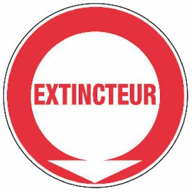 DISQUE "EXTINCTEUR" LETTRES ROUGES FOND BLANC, Ø 300 MM. Chez Quincaillerie Sénégalaise, nous facilitons vos travaux grâce à une offre complète d’outils et d’équipements. Des produits fiables et durables pour tous vos projets. Faites le choix de la qualité.