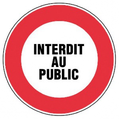 DISQUE "INTERDIT AU PUBLIC" LETTRES ROUGES FOND BLANC, Ø 300 MM. Quincaillerie Sénégalaise est le choix idéal pour vos équipements de bâtiment et fournitures industrielles. Nous vous garantissons des produits fiables à des prix compétitifs. Commandez en ligne dès maintenant.