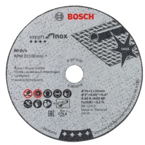 DISQUE À TRONÇONNER BOSCH EXPERT POUR MÉTAUX, Ø 76 X 10 MM (LOT DE 5 PIÈCES). Quincaillerie Sénégalaise, votre spécialiste en fournitures pour le bâtiment et la plomberie, vous accompagne dans tous vos projets. Commandez en ligne et profitez de notre service rapide et fiable.