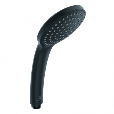 DOUCHETTE DOUBLE COQUE IDEALRAIN NOIRE MAT, Ø 10 CM, 1 FONCTION (JET PLUIE), AVEC RÉDUCTEUR DE DÉBIT ANTICALCAIRE, PICOTS EN SILICONE.. Quincaillerie Sénégalaise propose des équipements fiables pour tous vos besoins en construction et rénovation. Explorez notre boutique en ligne pour des solutions de qualité. Nous sommes là pour vous accompagner.