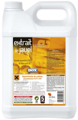 EAU DE JAVEL 49°  BIDON 5 L. Découvrez Quincaillerie Sénégalaise, votre boutique en ligne spécialisée dans le bâtiment, la plomberie, et l'équipement industriel. Profitez de notre expertise pour réussir vos projets. Nos produits sont conçus pour durer.