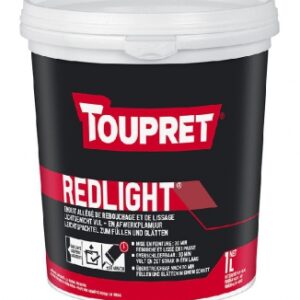 ENDUIT ALLÉGÉ DE REBOUCHAGE ET LISSAGE EN PÂTE REDLIGHT - TOUS SUPPORTS INTÉRIEURS - EXTRA BLANC - POT 1 L. Avec Quincaillerie Sénégalaise, trouvez tout le matériel de plomberie, quincaillerie, et bâtiment dont vous avez besoin. Nous proposons une large gamme d'équipements fiables pour vos travaux. Simplifiez vos projets grâce à notre service rapide et efficace.