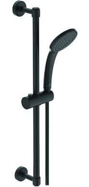 ENSEMBLE DE DOUCHE IDEALRAIN AVEC DOUCHETTE 100 MM 1 JET - BARRE 60 CM - LIMITEUR DE DÉBIT - NOIR MAT. Découvrez Quincaillerie Sénégalaise, votre boutique de confiance pour la quincaillerie, la plomberie et les fournitures industrielles. Nous garantissons des produits durables et un service professionnel.