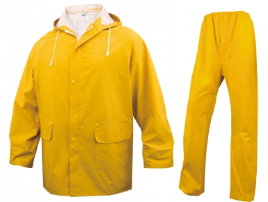 ENSEMBLE DE PLUIE "304" JAUNE, COUSU SOUDÉ PVC/POLYESTER PVC - TAILLE XXL. Découvrez Quincaillerie Sénégalaise, votre boutique en ligne spécialisée dans le bâtiment, la plomberie, et l'équipement industriel. Profitez de notre expertise pour réussir vos projets. Nos produits sont conçus pour durer.