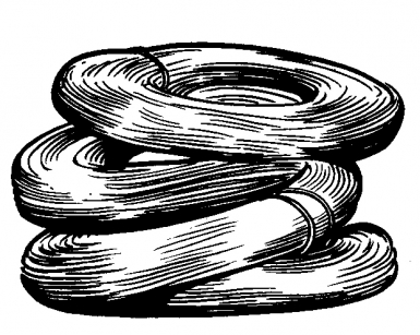 FIL ACIER DOUX RECUIT N° 7 – Ø 1,2 MM – LONG. 570 M 5 KG*