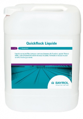 FLOCULANT LIQUIDE CONCENTRÉ QUICKFLOCK - BIDON 20 L. Quincaillerie Sénégalaise met à votre disposition des solutions robustes pour vos besoins en bâtiment, plomberie et industrie. Achetez en ligne et recevez vos produits rapidement.