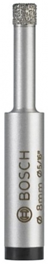 FORET DIAMANTÉ À SEC EASY DRY POUR CARRELAGE - PERCE LE GRÉS CERAME - Ø 8 MM - L. 33 MM. Quincaillerie Sénégalaise est votre partenaire de confiance pour tous vos besoins en quincaillerie et bâtiment. Découvrez nos produits de haute qualité adaptés aux professionnels et particuliers. Commandez facilement en ligne et recevez vos articles rapidement.