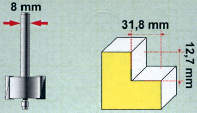 FRAISE À FEUILLURER AVEC ROULEMENT À BILLE - CARBURE - QUEUE Ø 8 MM - LONG. UTIL. 12,7 MM. Découvrez Quincaillerie Sénégalaise, votre boutique de confiance pour la quincaillerie, la plomberie et les fournitures industrielles. Nous garantissons des produits durables et un service professionnel.